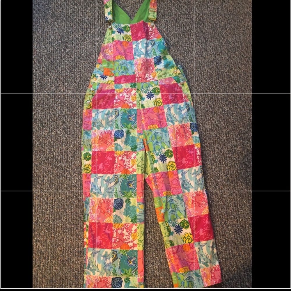 Lilly Pulitzer Vintage overalls